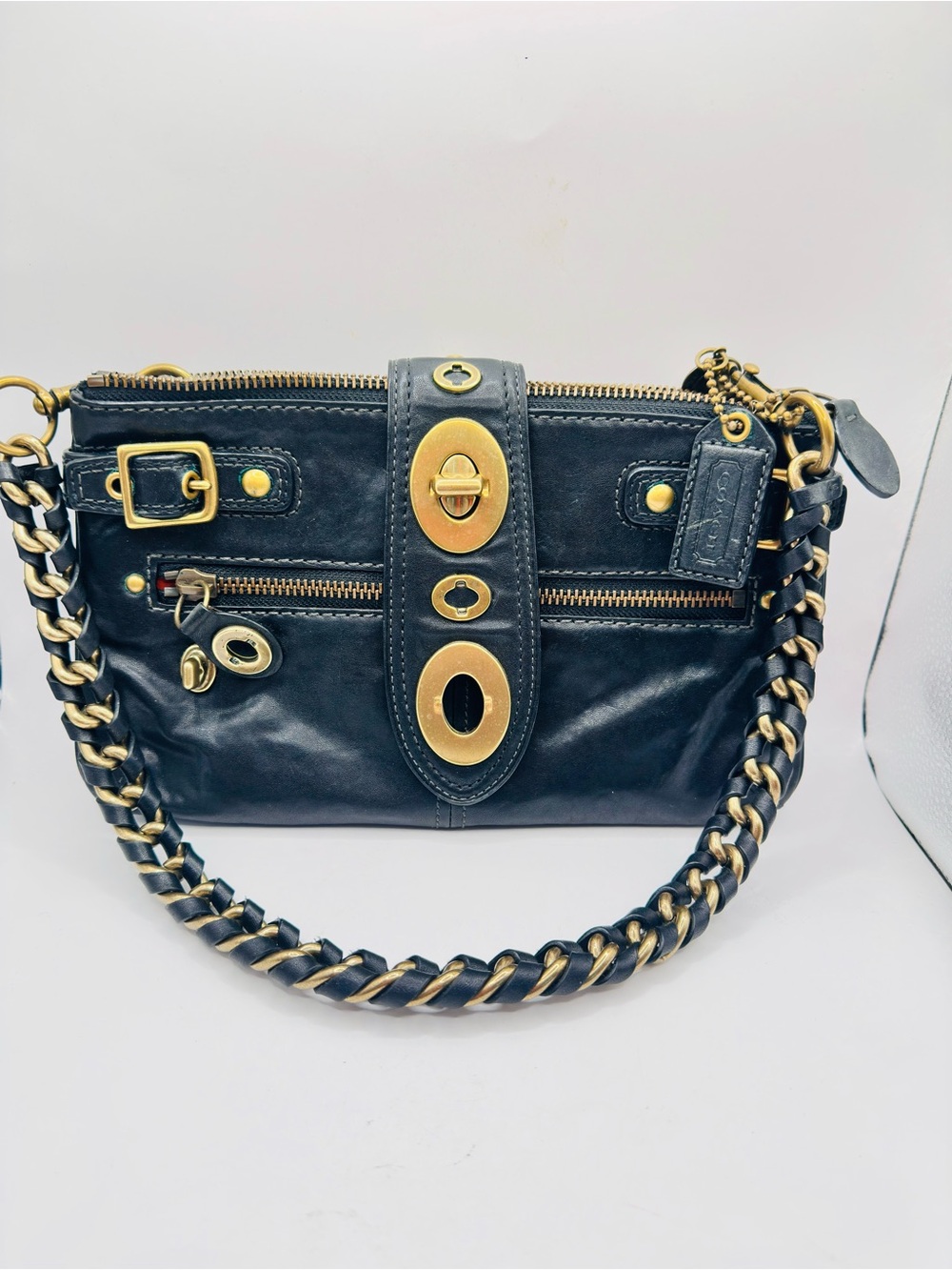Coach Legacy Bridget 11622 Black Leather 65th Anniversary Limited Edition